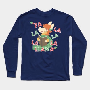 Fa La La La Llama Long Sleeve T-Shirt